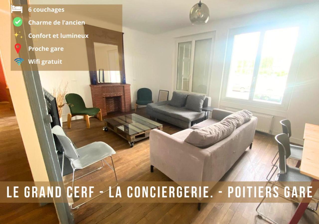 Apartament Le Grand Cerf - Poitiers - Gare Zewnętrze zdjęcie